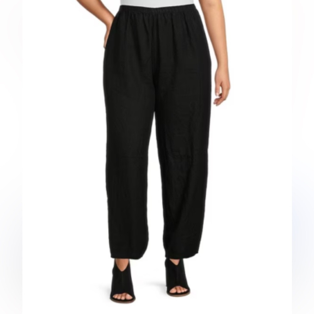 Bryn Walker | Cotton gauze pants. Elastic. Made USA. Size Small. Pull on.